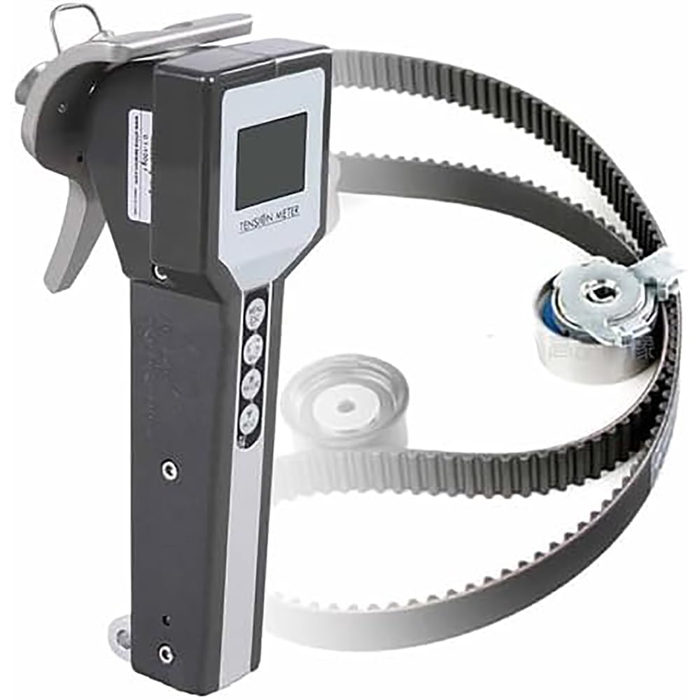 Medidor De Tensión De Correa Portátil, Herramienta De Medición De Tensión, Rango De Tensión De 1 a 1000 G/m² Y Capacidad para Almacenar 200 Grupos De Datos De Medición, para Correas Y Líneas.
