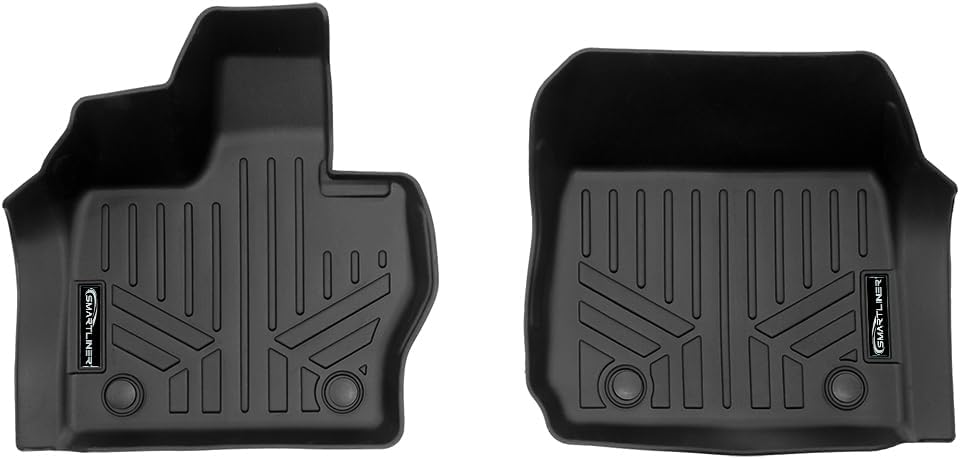 SMARTLINER All Weather Protection Custom Fit 2 Row Floor Mat Liner Set Compatible with 2022-2025 Land Rover Range Rover 5th Generation