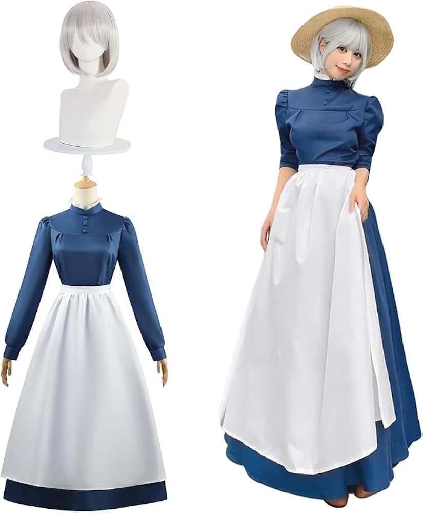 ハウル コスプレ衣装とウィッグのセット Amazon.co.jp: [ひまわり 楽園] ハウル Howl コスプレ衣装