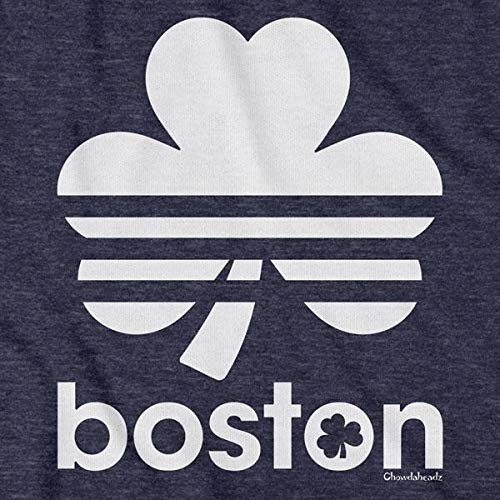 Chowdaheadz Boston Shamrock Retro Hoodie – Unisex Pullover Sweatshirt Soft Cotton Blend2