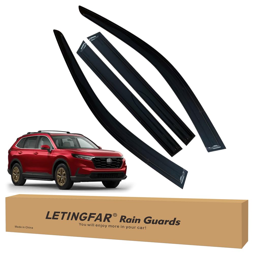 Window Visors Rain Guards for Honda CRV 2023 2024 Accessories, Wind Deflectors Vent Shades for Honda CRV