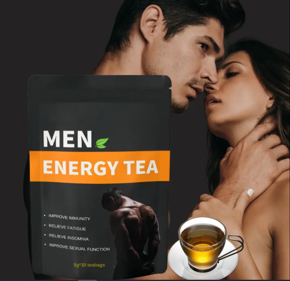 Men's Energy Tea with Natural Herbs, Immunity and Vitality Support, 30 Tea Bags, 5g Each - Image 2