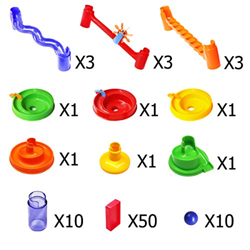 image for VERZABO Marble Run Set Marble Track Maze for Kids Marble Race Track fo