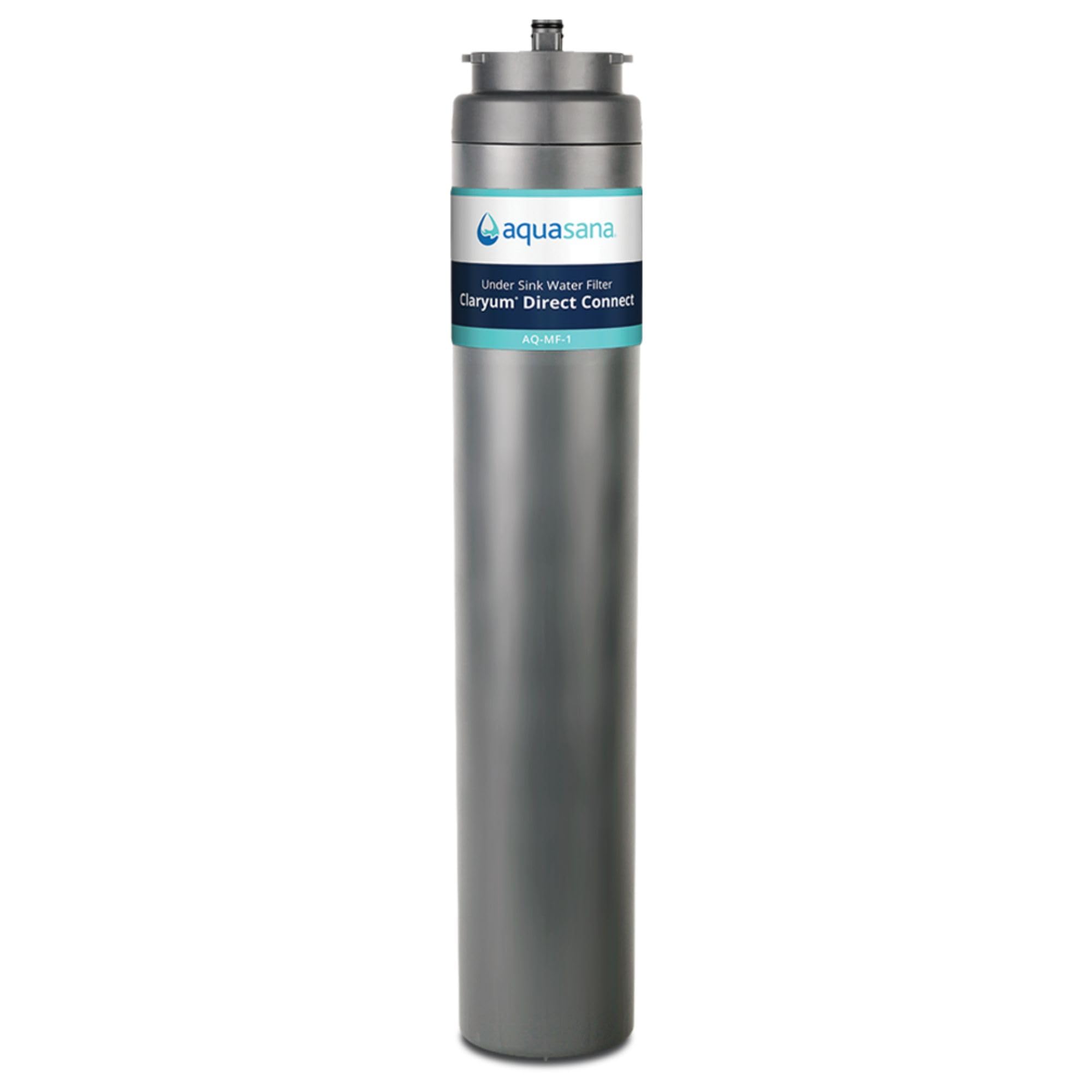 Aquasana Under Sink Water Filter Replacement - Claryum Direct Connect Under Counter Filtration System - AQ-MF-1-R