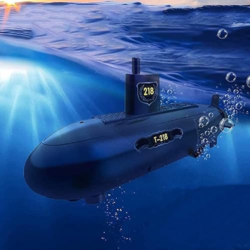 Miniatura 2 de GoolRC Mini submarino a control remoto, barco de control remoto de 2.4 GHz, 6 canales DIY bajo el agua barco RC para niños