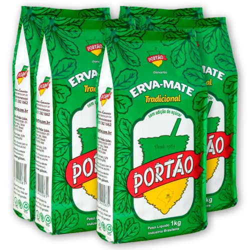 Erva-Mate Portão Chimarrão Tradicional (Fardo 5 unidades) 1kg.