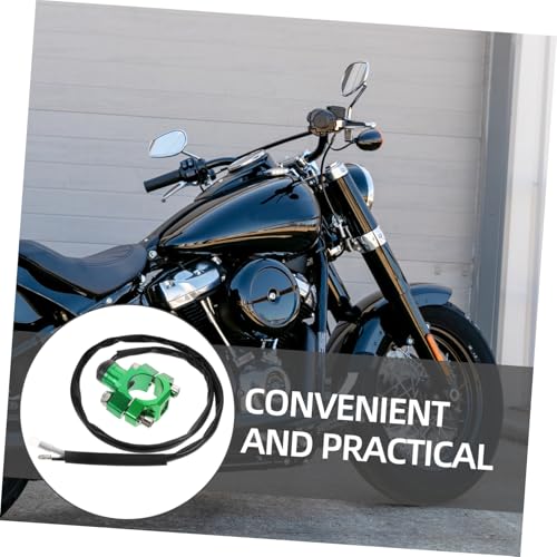 Interruptor de arranque y paro verde compatible con motos todoterreno y ATV 5