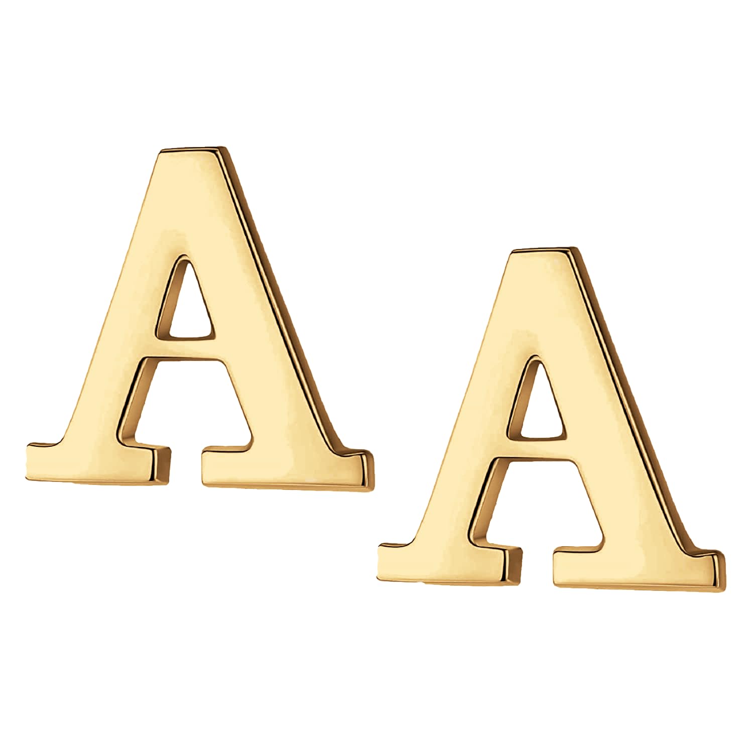 FURE A Initial Metal Collar Pins (Golden) for Men and Women -Set of 2 (B0C74HMM4J) Amazon Price History, Amazon Price Tracker