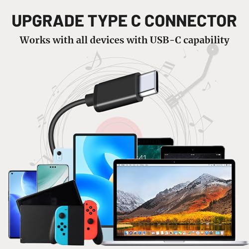 Écouteurs USB-C pour salle de classe et école, lot de 20 casques de type C - 7