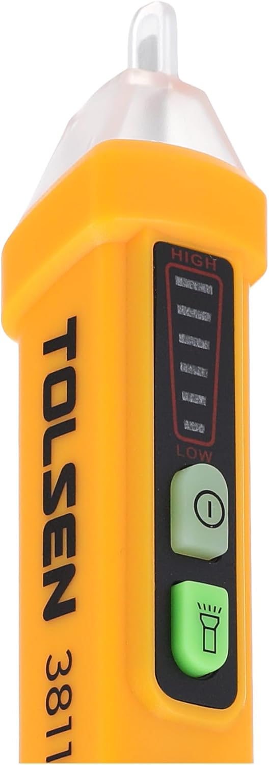 Close-up of Tolsen 38110 controls and display