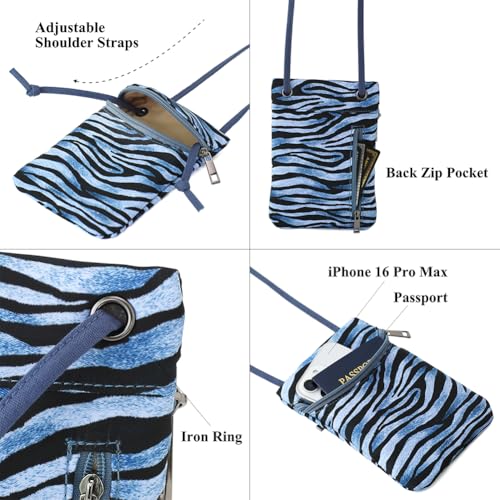 Image of Small Crossbody Women Cell Phone Purse Wallet Bag With Shoulder Strap