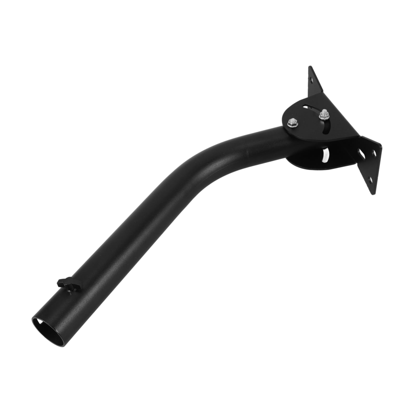 LIFKOME Outdoor Portable Tv Antenna Mount Bracket Kit for Attic Roof Rv Versatile and Lightweight Metal Pole with Screws for and Use Black