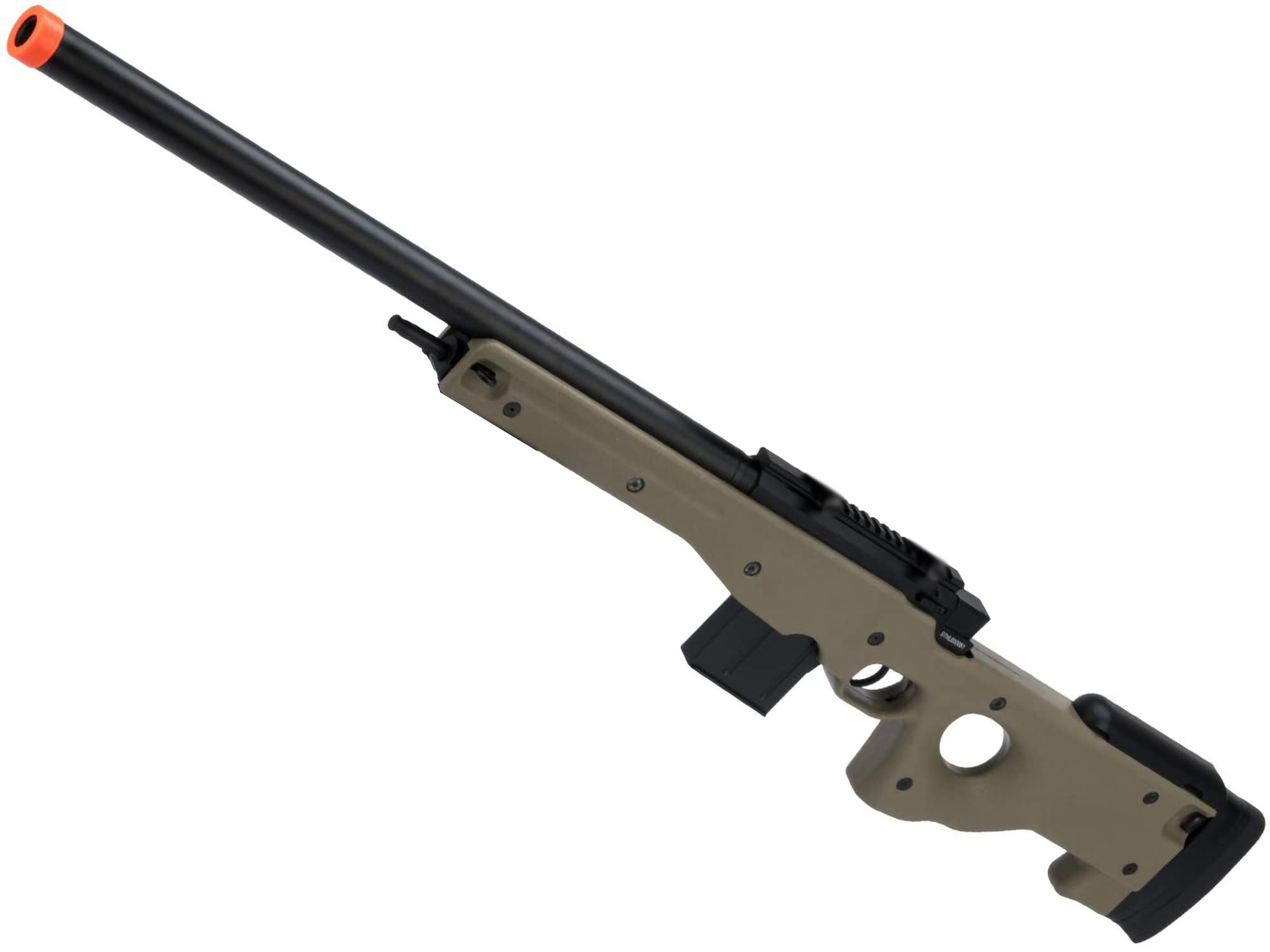 Evike Airsoft - CYMA Standard L96 Cycling Action High Power Airsoft Rifle (Color: Tan)