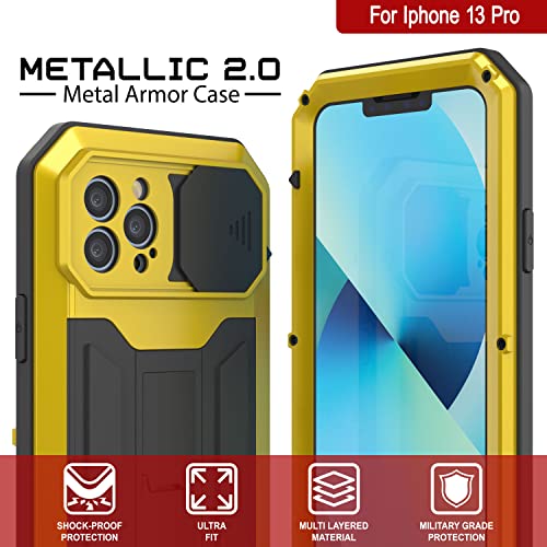 PunkCase for iPhone 13 Pro Metal Case 2.0, Neon - Image 2