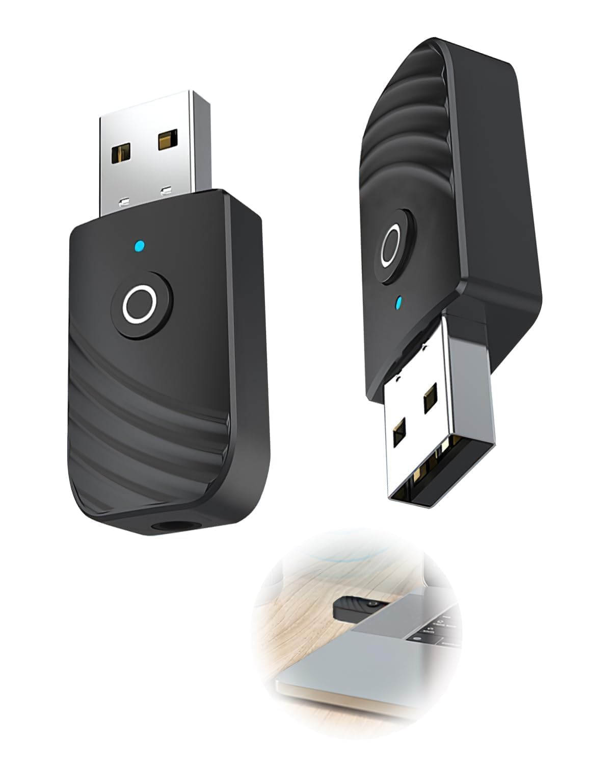 Trasmettitore Bluetooth 5.0 Per Auto/TV/PC - Converti Audio In Wireless, Modalità TX/RX, Plug And Play