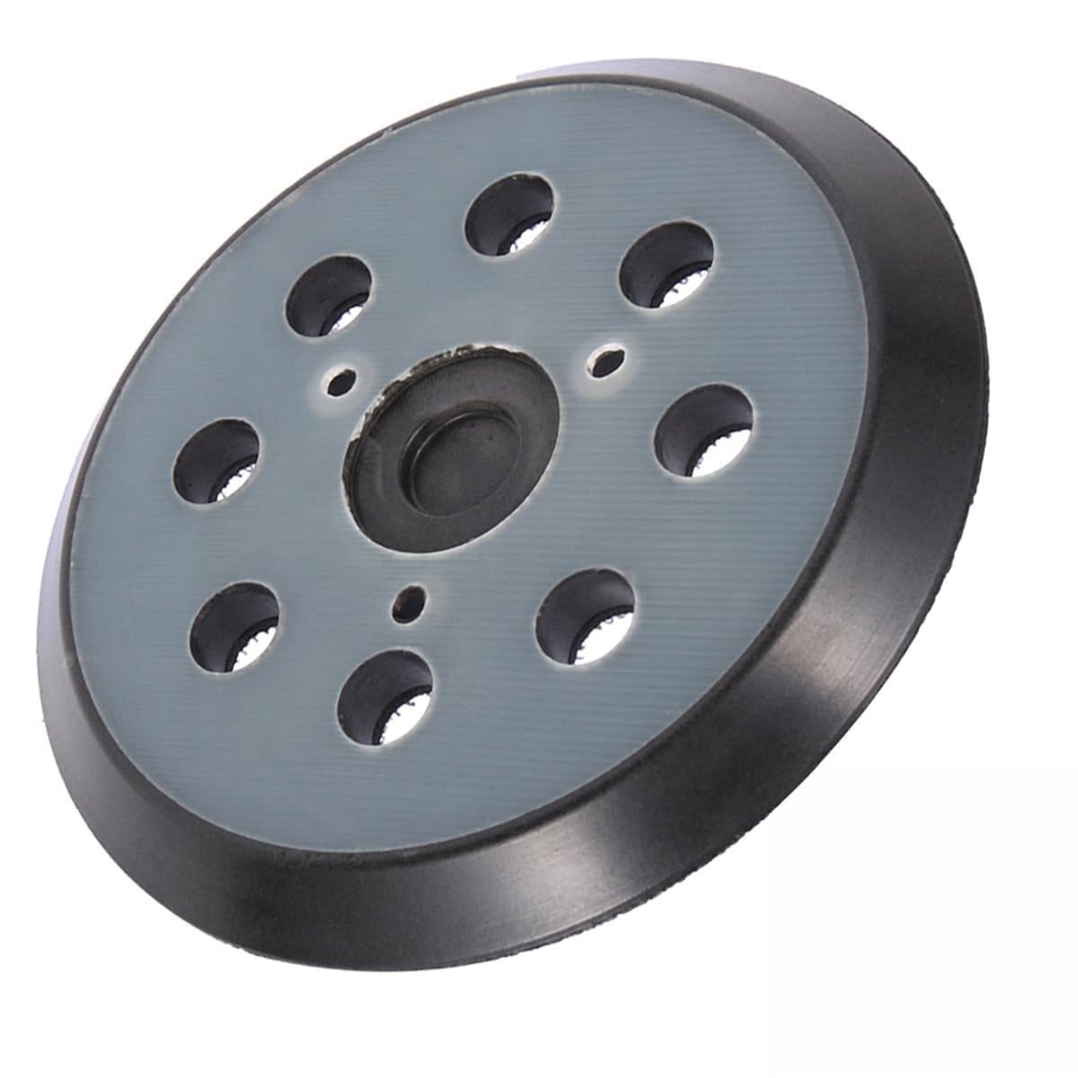 5 Inch Replacement Sander Pad, 125mm 8-Hole Hook and Loop Backing Disc, Rubber, compatible with Makita, DeWalt, Porter Cable, Craftsman, Black & Decker, Hitachi Random Orbit Sanders-image-47