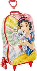 Mala Infantil 3D com Rodinhas, Multicolorida.