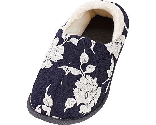 徳武産業 室内用 あゆみ 結(ゆい) 紺 サイズ:LL(25.0-26.0cm) 8204 左右セット