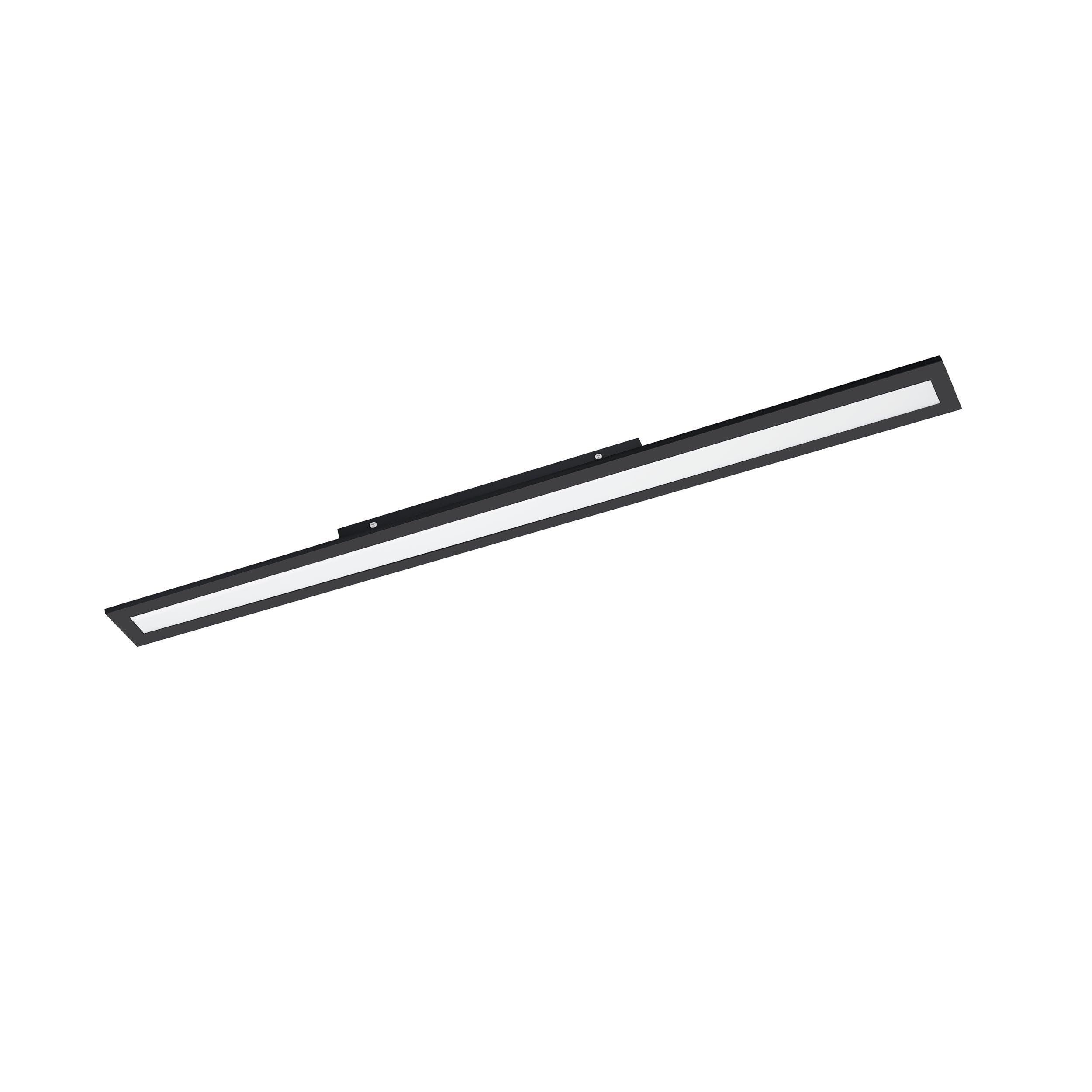 Eglo Unisex Black Salobrena 1 Led Ceiling Light – Aluminium, Cool White