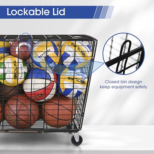 Mythinglogic-Rolling-Ball-Storage-Cart-Sports-Equipment-Storage-Organizer-for-GarageBasementEntryway-Ball-Storage-Bin-with-Casters-Extra-Large
