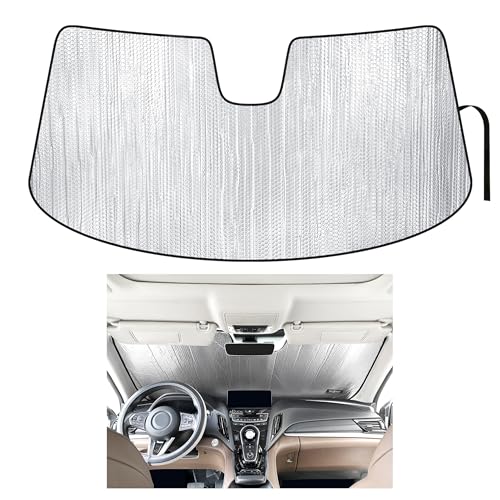YelloPro Custom Fit Reflective Front Windshield Sunshade for...