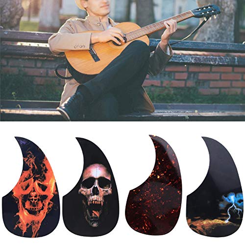 JOPESA 4Pcs Pickguard Guitare, Pickguard Guitare Acoustique Multi Forme Protecteur Pick Guard Accessoires d’instruments… - Les Beatles, Paul McCartney, John Lennon, RIngo Starr, George Harrison JOPESA 4Pcs Pickguard Guitare, Pickguard Guitare Acoustique Multi Forme Protecteur Pick Guard Accessoires d'instruments… – Image 4