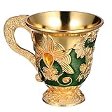 Attrait esthétique : ce gobelet est non seulement fonctionnel, mais aussi un bel objet de décoration, adapté à différents styles d’intérieur. coupe à vin européenne, coupes à vin vintage pour fêtes