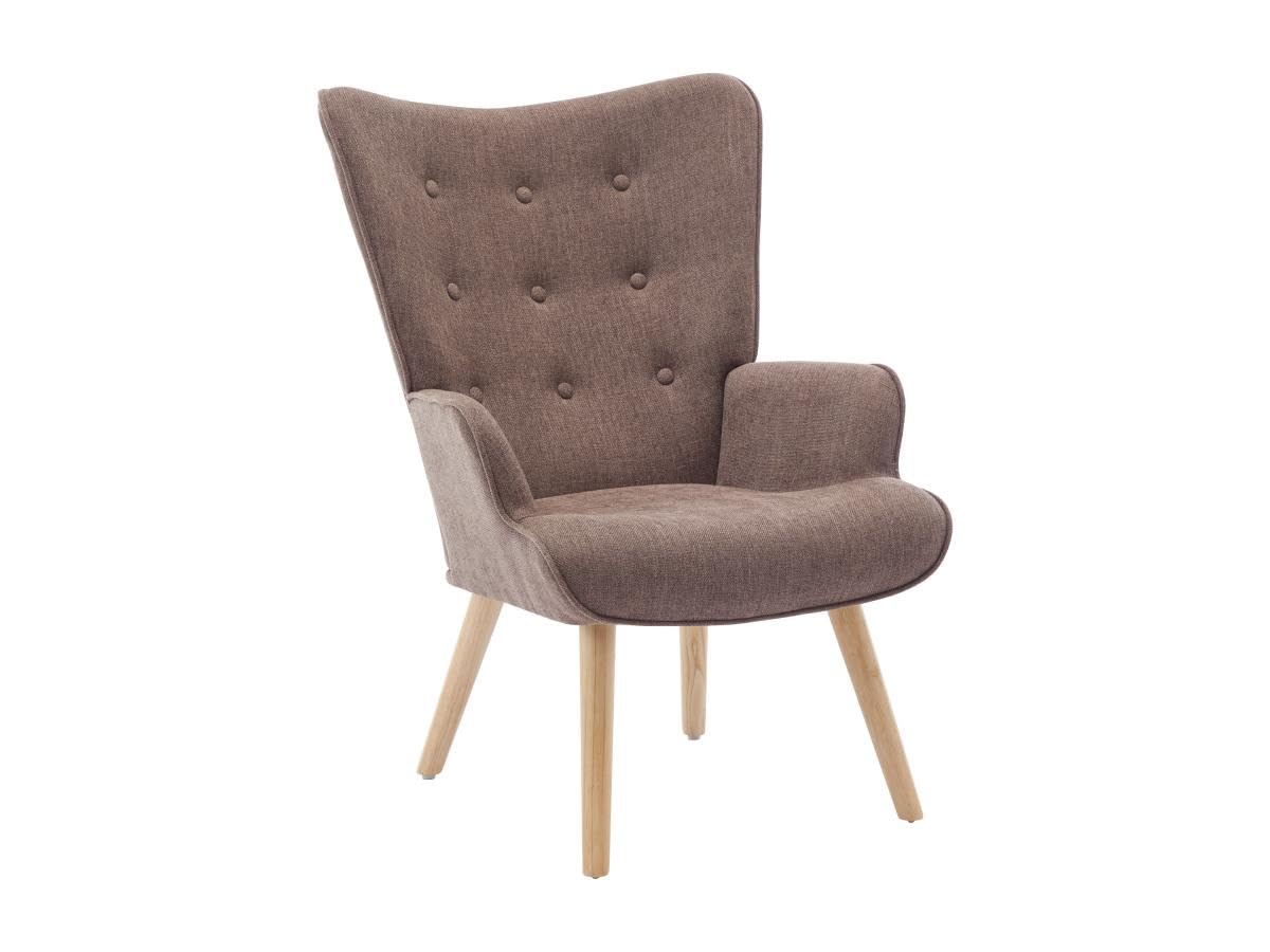 Vente-unique VATELY Scandinavian Armchair, front-side view