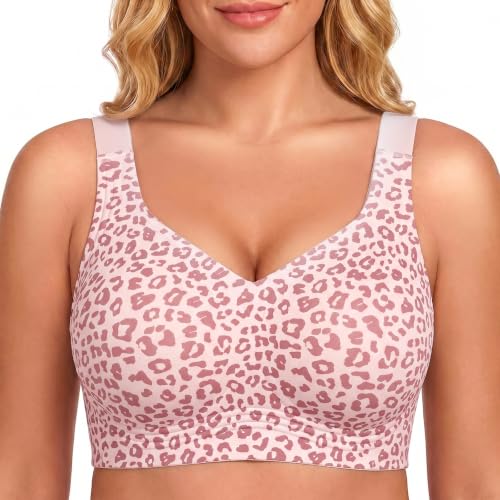 Image of Jelly Push Up Bra for Women Wireless Comfortable Seamless Full Coverage Bra