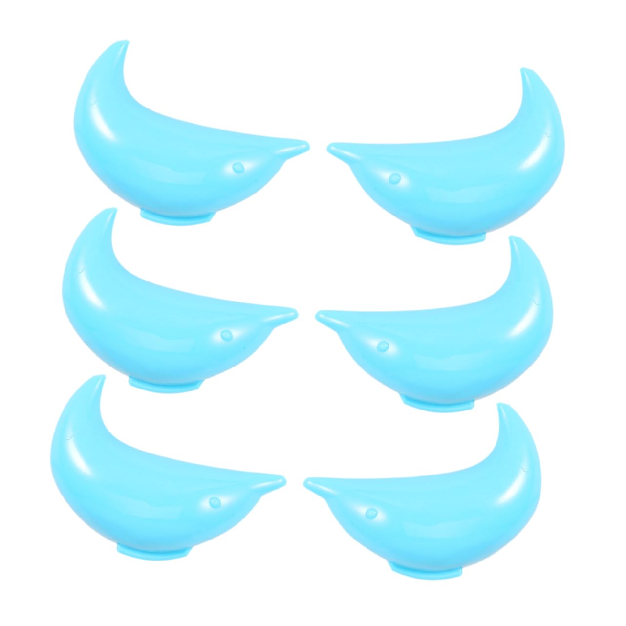 RORPOIR 6Pcs Dolphin Shaped Corner Protectors Soft Furniture for Tables Desks Cartoon Design Safety Bumpers for Lightweight Durable Wall Corner Guard