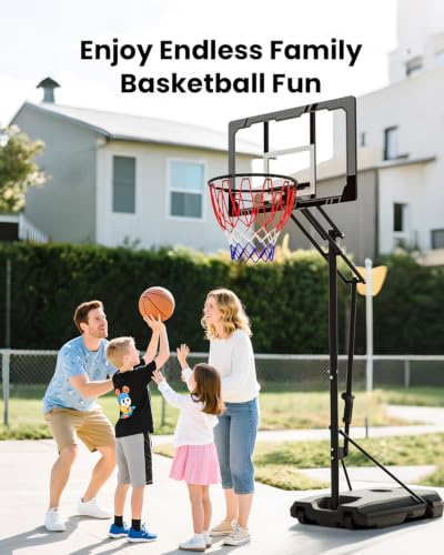 Image of IGL Portable Basketball Hoop Outdoor, 10 FT Height Adjustable