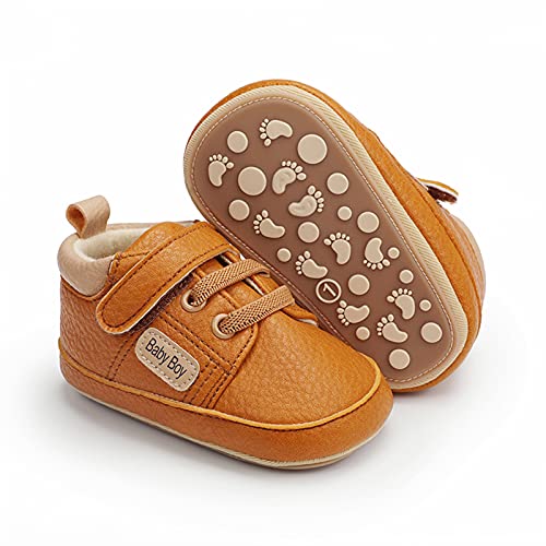 Shoes Toddler Sports Infant Baby Prewalker Leather Sandals Boys Girls Baby Shoes Winter Warm Fleece Cozy Socks4