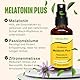 Melatonin Spray hochdosiert – 50 ml - Schlafspray mit Passionsblume & Zitronenmelisse – 1 ml Melatonin pro Tagesdosis – Vegan & Zuckerfrei – NatimaVita