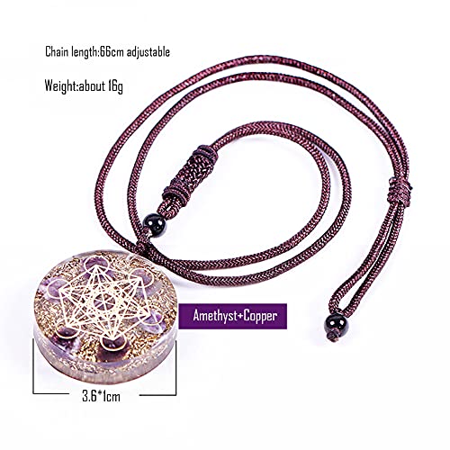 Collier Metatron Cube Orgonite le cadeau de guérison chakra idéal pour un proche