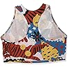 adidas-Womens-Sportswear-Egle-Crop-Top adidas Women's Sportswear Egle Crop Top, Multicolor, X-Large