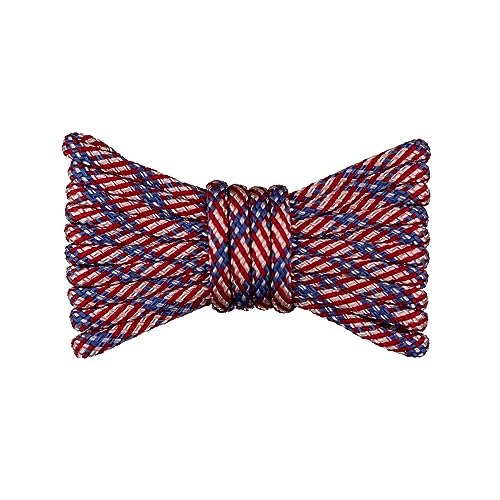 550 Paracord Boot Laces - 72 Inch Length, Stars N Stripes, 72" - Image 2