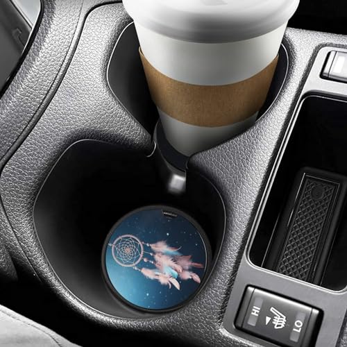 Portavasos para carro con diseño atrapasueños 2.6" 2 unidades miniatura 6