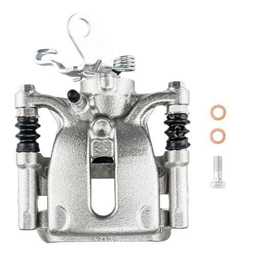 Image of PHILTOP Rear Right Brake Caliper Replacement Volkswagen For 2015-2022 Passat, 2016-2021 Golf, 2016-2019 Golf SportWagen, 2017-2018 GTI S, 19-B7273 19B7273 Rear Right Passenger Side