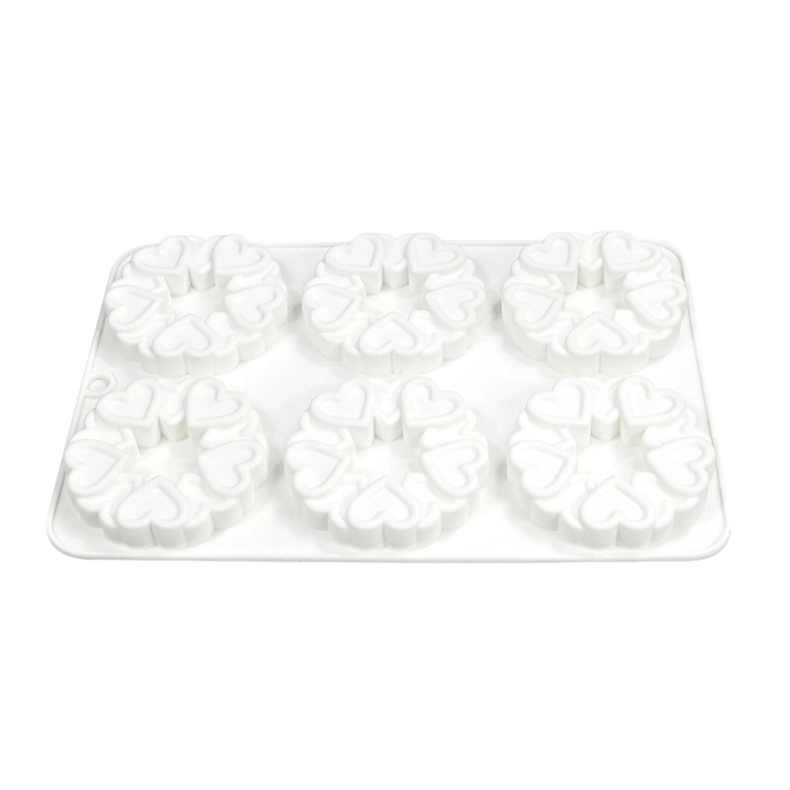 ZEPFJHE Silicone Molds for Baking Mousses Cake Dishwasher Safe Baking Molds for Dessert Candy Whirling Heart Bubble Cake Cast