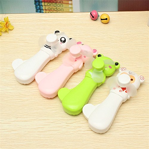 Generic Cute Animal Fan Portable Hand Held Manual Operated Cooling Fan For Outdoor Sport(Panda)