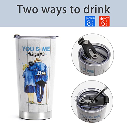 UFOORO-Husband-Birthday-Gift-20-Oz-Husband-Tumblers-Gifts-from-Wife-AnniversaryChristmasValentines-Day-Gifts-As-the-Surprise-to-Man-Bathroom-TumblersTravel-TumblersCar-Tumblers