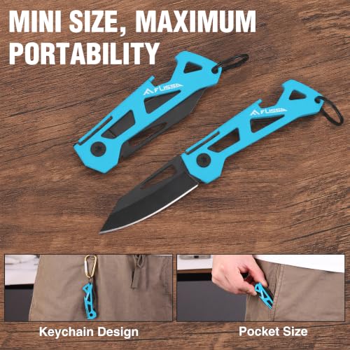 Image of FLISSA Mini Folding Pocket Knife-Blue