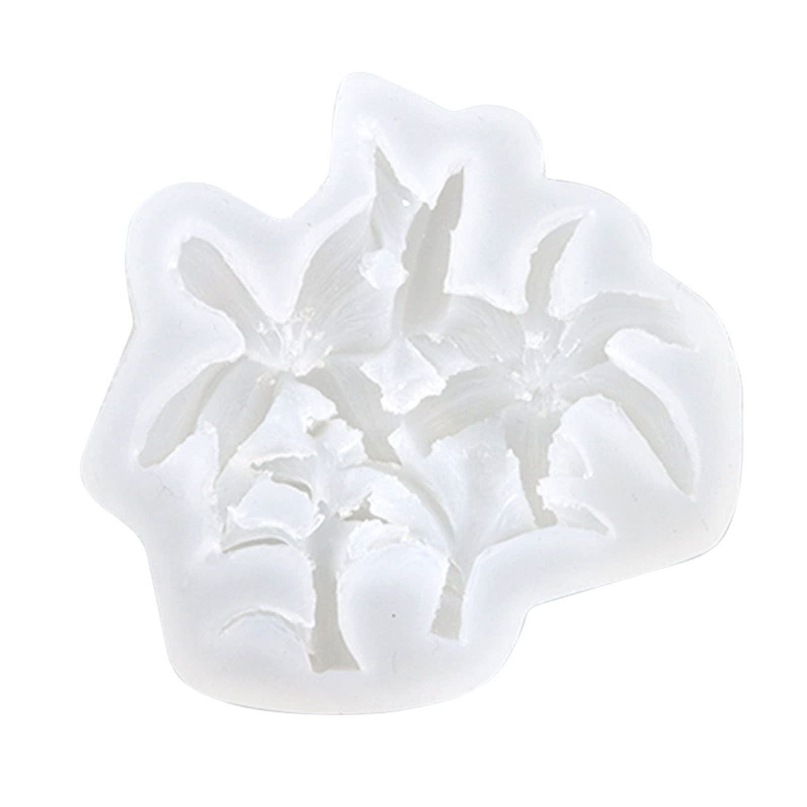 NEWFT Chocolate Flower Shape Baking Mold Fondant Candy Silicone Perfect for Baking Lover