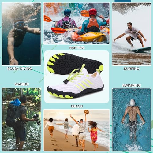 Image of Hike Barefoot Shoes Womens Men,Unisex Barefoot Water Shoes Breathable, Anti-Slip Hiking Footwear for Athletic Wide Toe Shoe Footwear for Hiking, Walking, Running, Yoga, and Water Sports