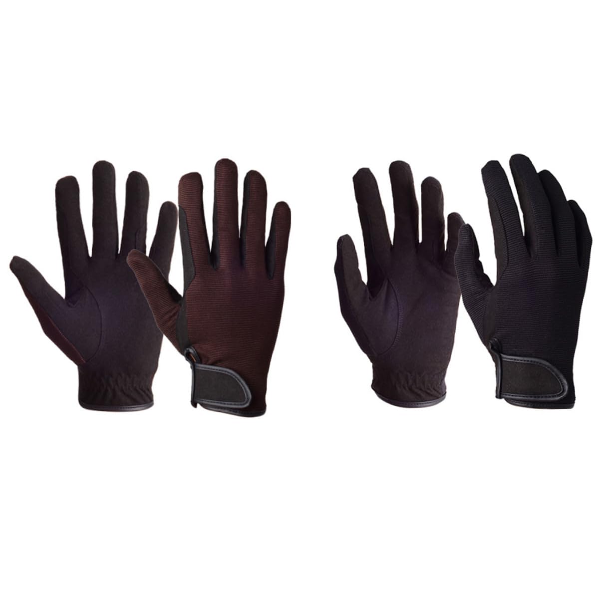 iplusmile Guanti Da Equitazione Adulto Formazione Sport All'aperto Addensare i Guanti Caldi Cavallo Guanti Invernali Guanti Per L'equitazione Addestramento Equestre Black