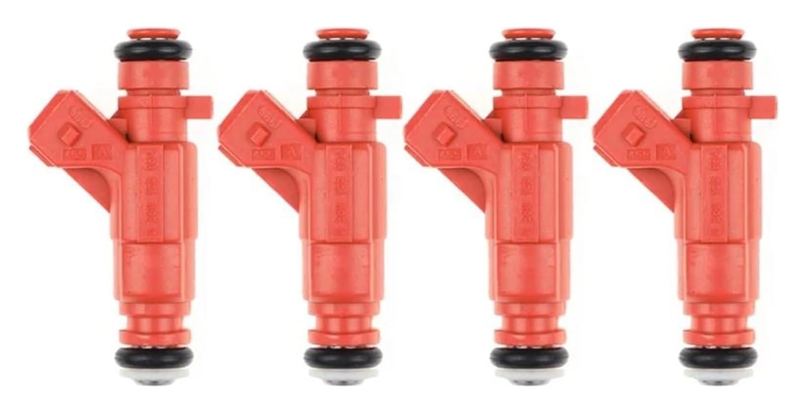 Oil Petrol Fuel Injector Nozzle for Peugeot for 206 for 307 for 1007 for Partner 1.6 16V Car Petrol Injection Nozzles 0280156034 Fuel Injector Nozzle 4 Pcs(4 pcs)