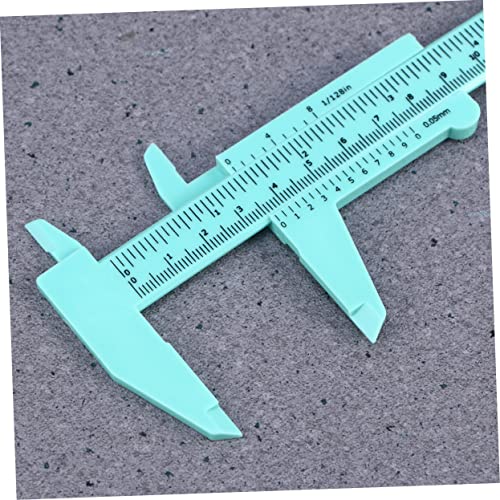 Mini calibre portátil de plástico para mediciones precisas miniatura 6