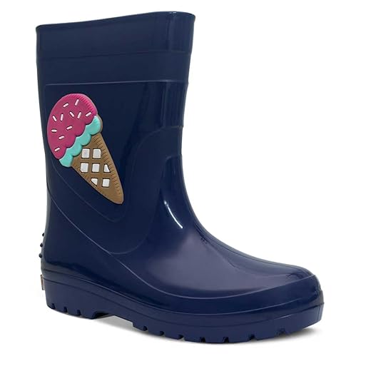 Galocha Bota Infantil Feminina Nº 25 Ao 34 Moda Sorvete 09.16