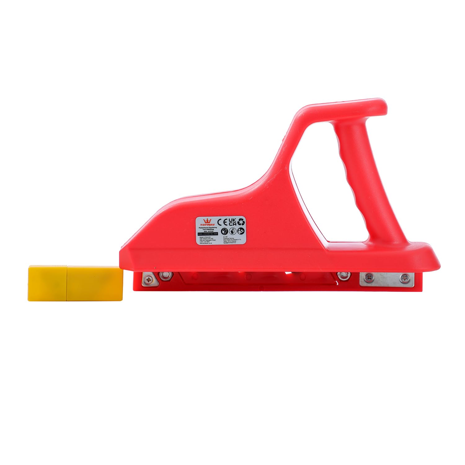 TOPWAY Plasterboard Quick Cutter 45 and 60 Degree Balden Hand Tool, Handheld Gypsum Board Edge Planer - Image 3