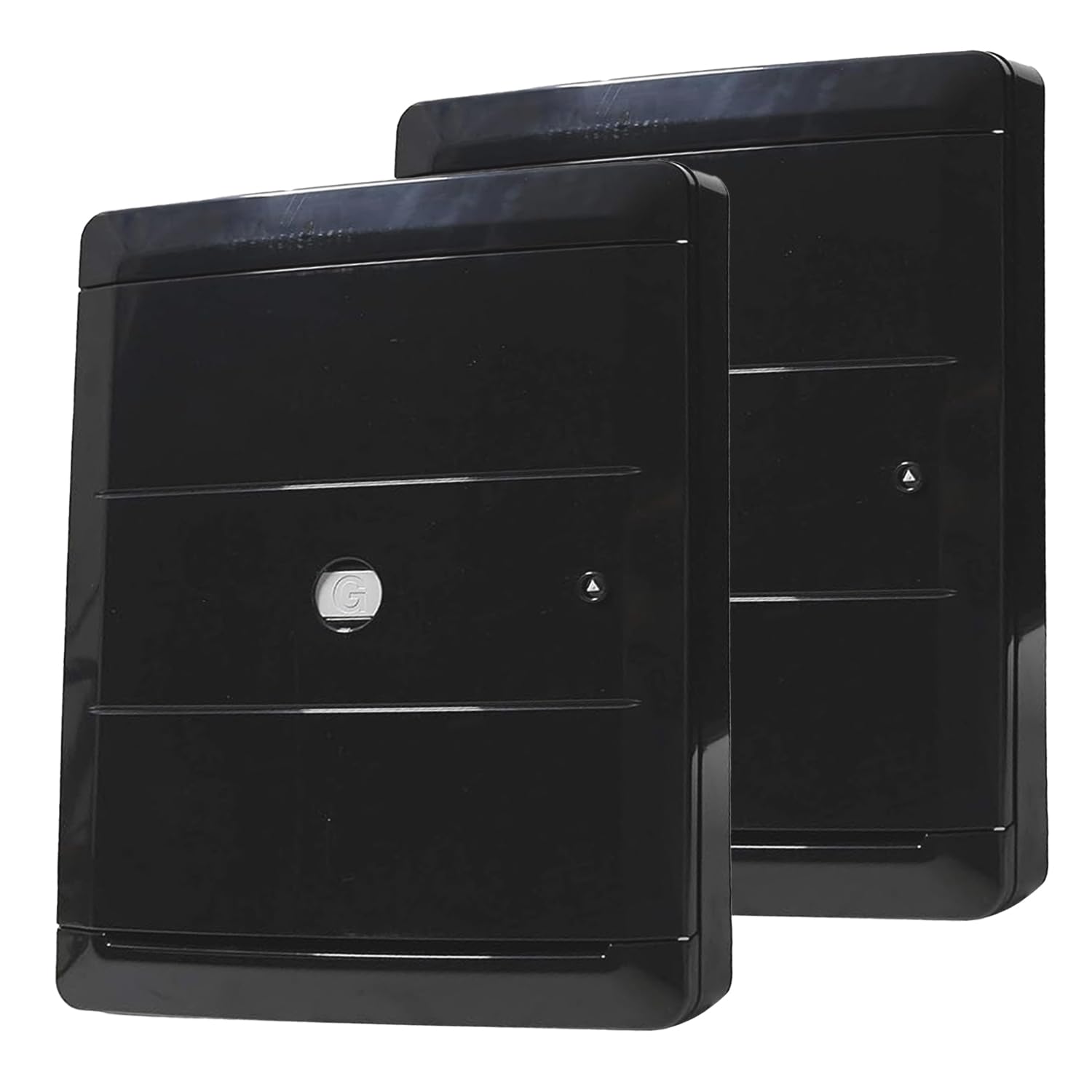 (Pair) Gas and Electric Meter Box Covers WeatherResistant Overboxes